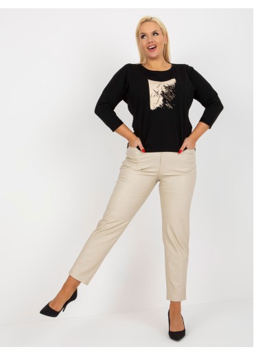 Čierne tričko s potlačou