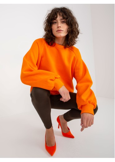 Oranžová mikina