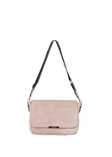 Púdrovo ružová crossbody kabelka