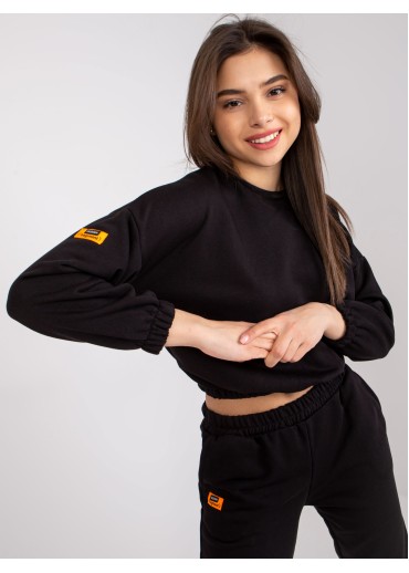 Čierna tepláková súprava