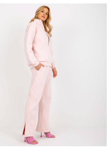 Púdrovo ružová tepláková súprava