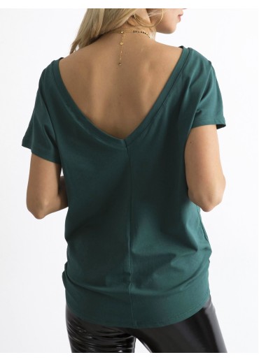 Tmavozelené tričko