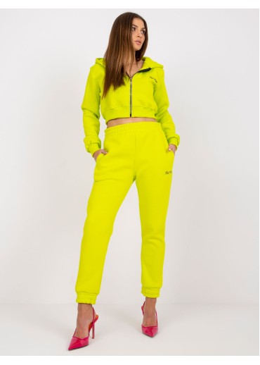 Limetkovo zelená tepláková súprava