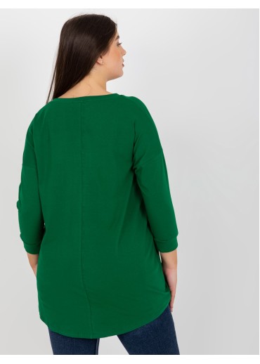 Tmavozelené tričko Italy