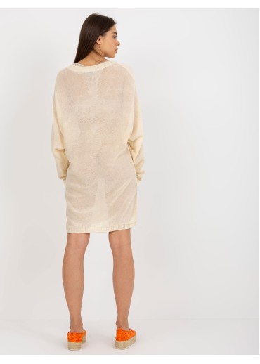 Béžovo hnedý pulóver