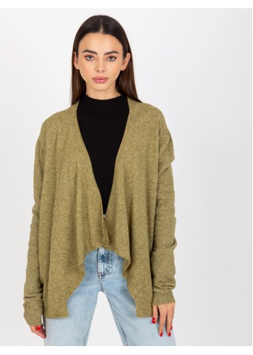 Khaki zelený sveter