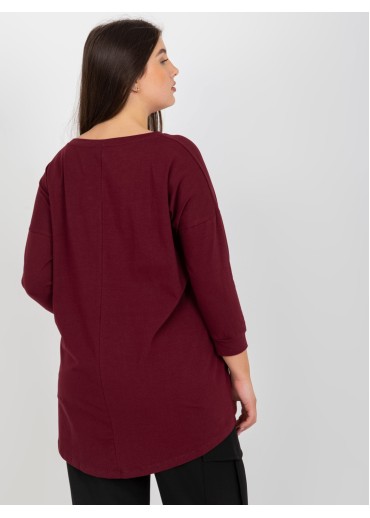 Fialové tričko Italy