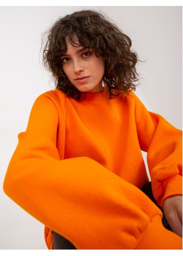 Oranžová mikina