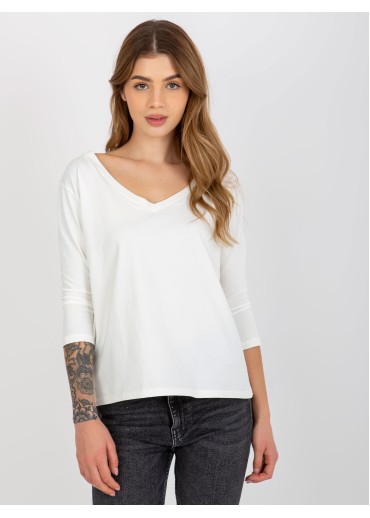 Smotanovo biele basic tričko