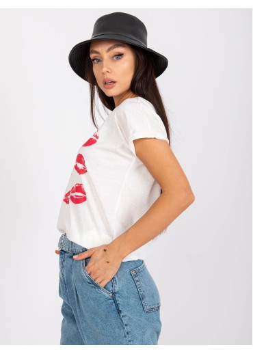 Smotanovo biele tričko Kiss