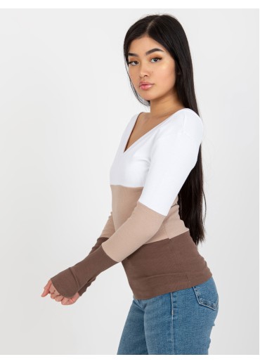 Karamelovo hnedé tričko