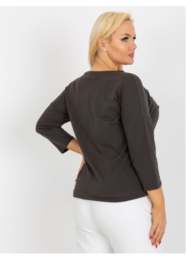 Tmavosivé tričko s potlačou