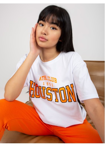 Biele basic tričko s potlačou