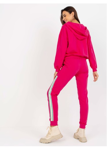 Fuchsiovo ružová tepláková súprava