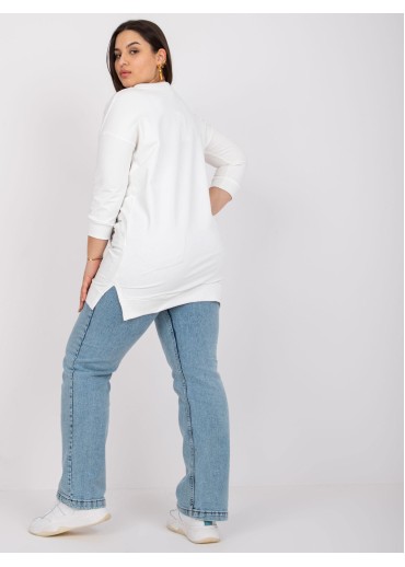 Smotanovo biela mikina