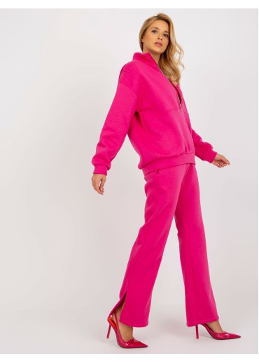 Fuchsiovo ružová tepláková súprava