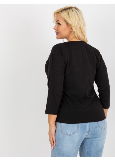 Čierne tričko s potlačou