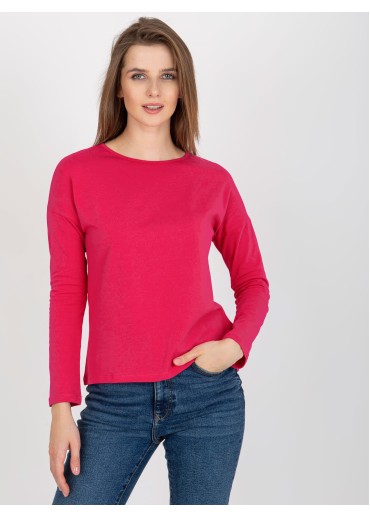 Fuchsiovo ružové basic tričko