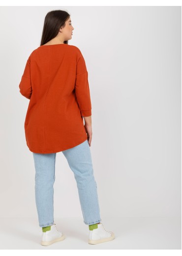 Karamelovo hnedé tričko Italy