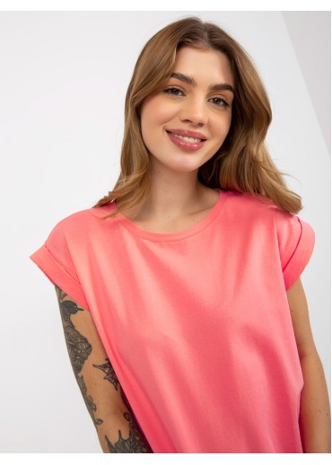 Broskyňovo ružové tričko