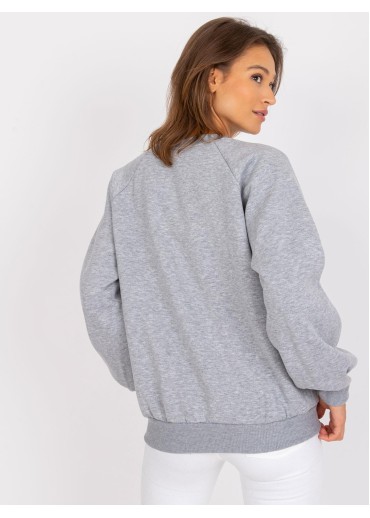 Sivá mikina Not perfect