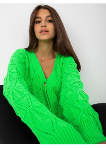 Limetkovo zelený sveter