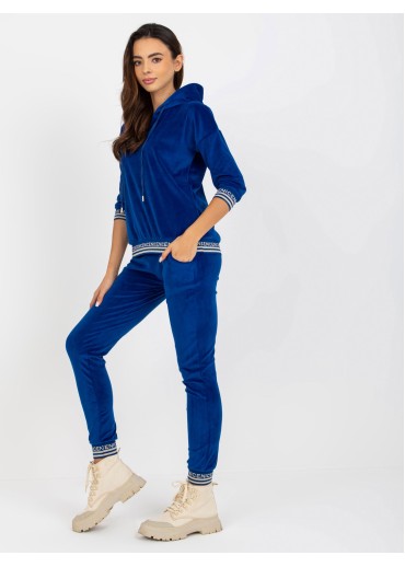 Kobaltovo modrá tepláková súprava