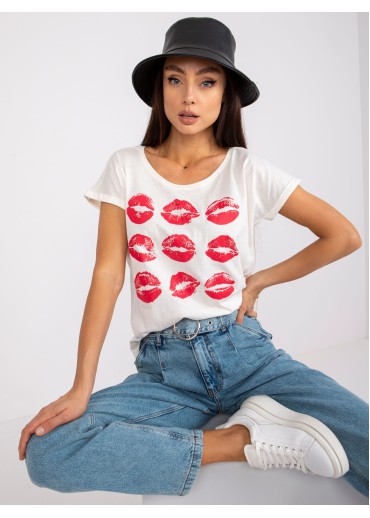 Smotanovo biele tričko Kiss