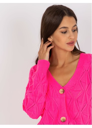 Neónovo ružový sveter