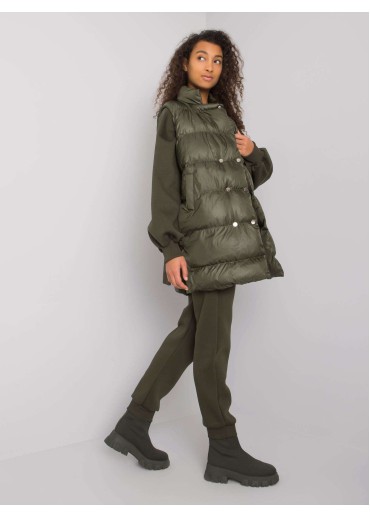 Khaki zelený teplákový komplet