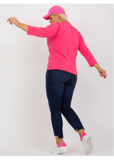 Ružové tričko s potlačou vážka