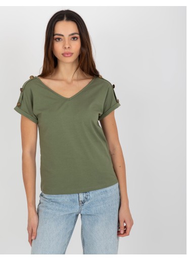 Khaki zelené tričko