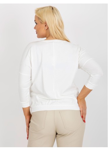 Smotanovo biele tričko s nápisom