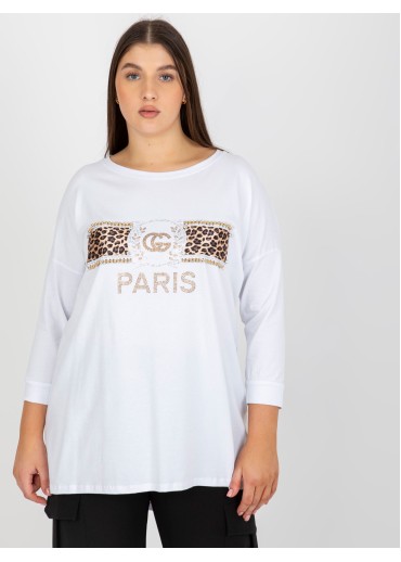 Biele tričko Paris