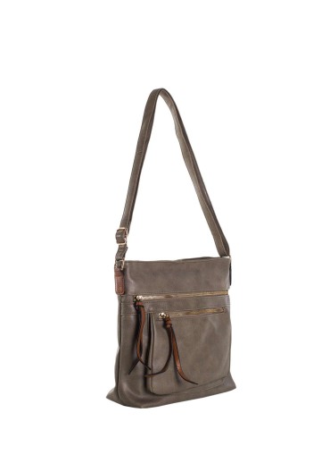 Khaki zelená crossbody kabelka