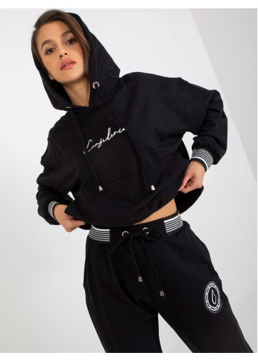 Čierna tepláková súprava