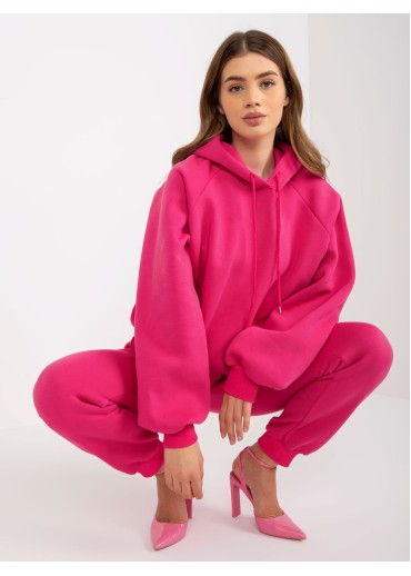 Fuchsiovo ružová tepláková súprava