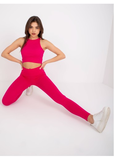 Fuchsiovo ružové legíny