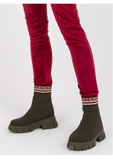 Bordovo červená tepláková súprava