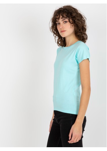 Svetlomodré basic tričko