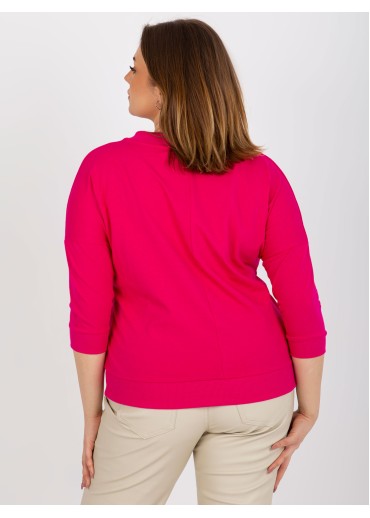 Fuchsiovo ružové tričko
