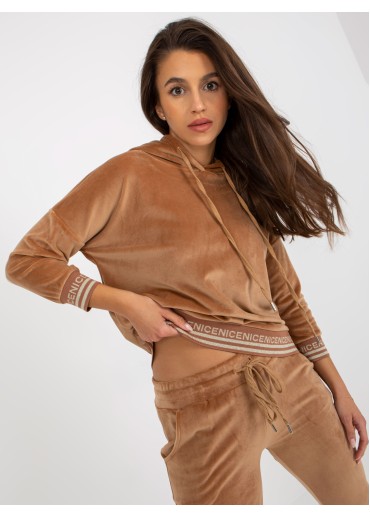 Hnedá tepláková súprava