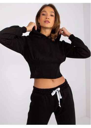 Čierna tepláková súprava