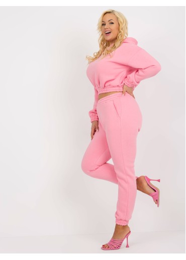 Ružová tepláková súprava