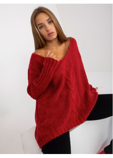 Červený pulóver