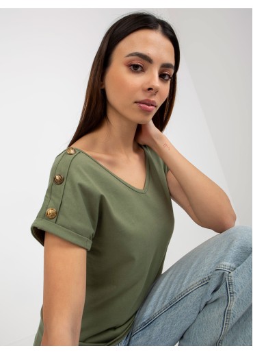 Khaki zelené tričko