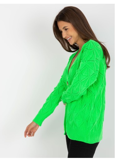 Limetkovo zelený sveter