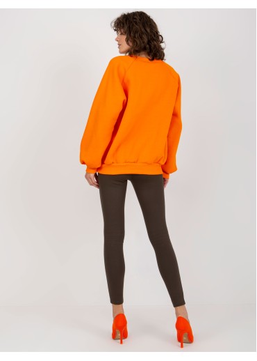 Oranžová mikina