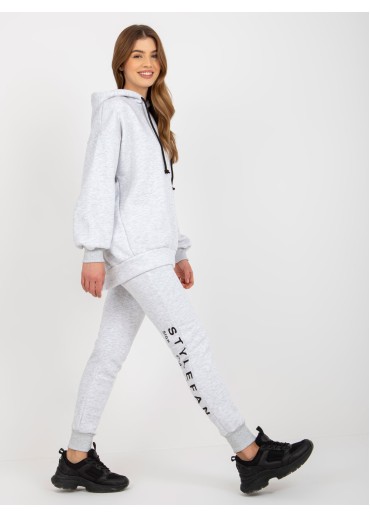 Sivá tepláková súprava