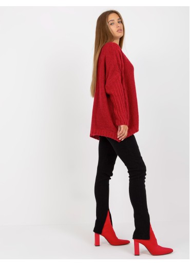 Červený pulóver